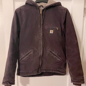 Carhartt - Women's Washed Duck Sherpa-Lined Jacket